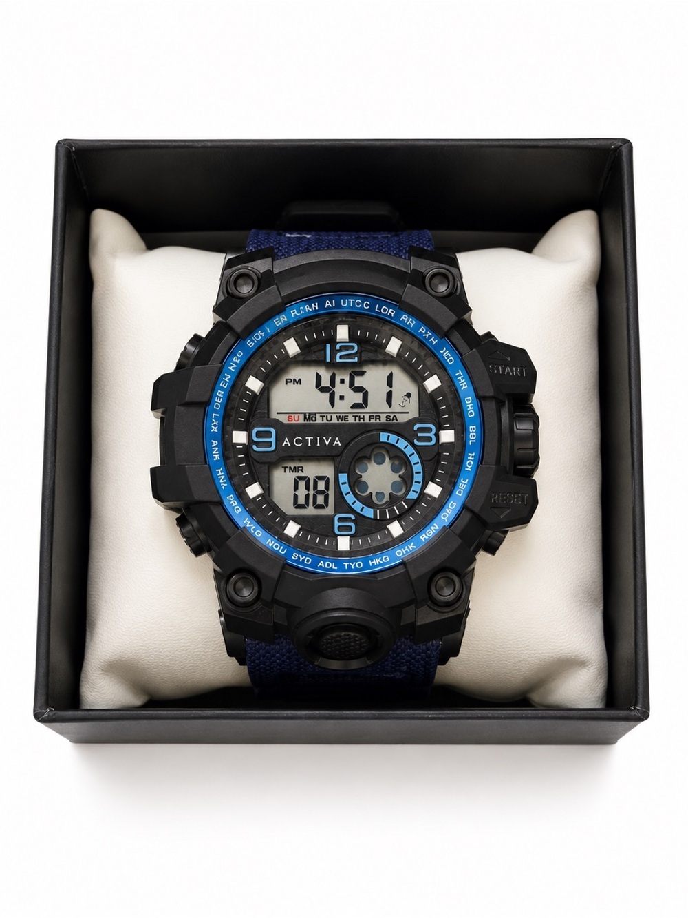 Activa X Invicta Men's Watch - 52mm. Black (ACW430-003)